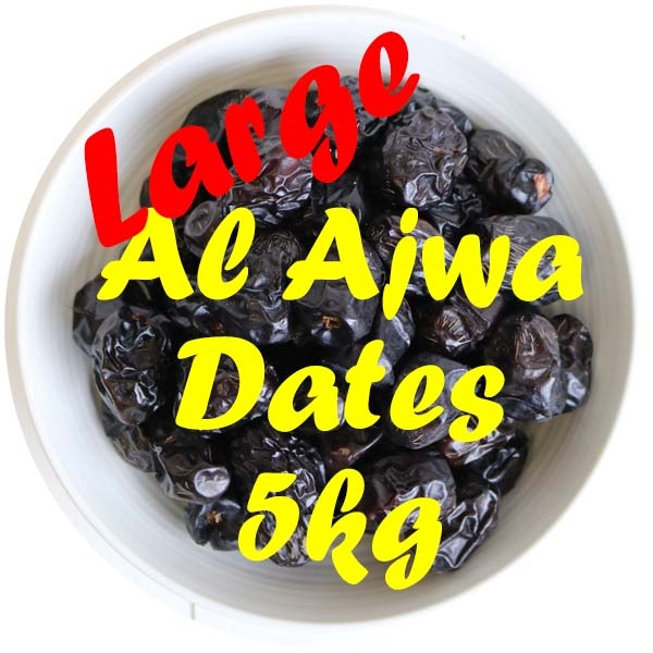 Al Ajwa Dates 5 kg - Bulk Packaging